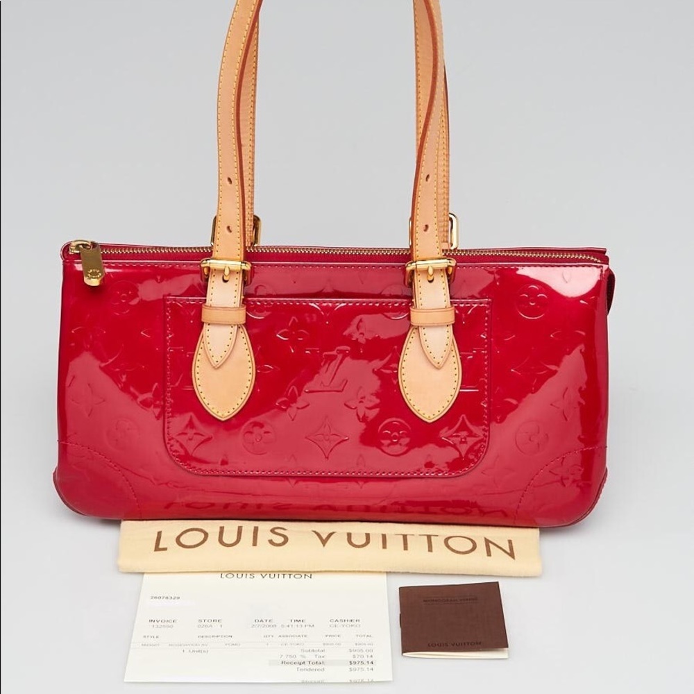 SOLD! Like new! Louis Vuitton Vernis Rosewood